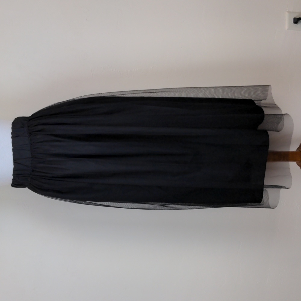 Black Tulle Skirt